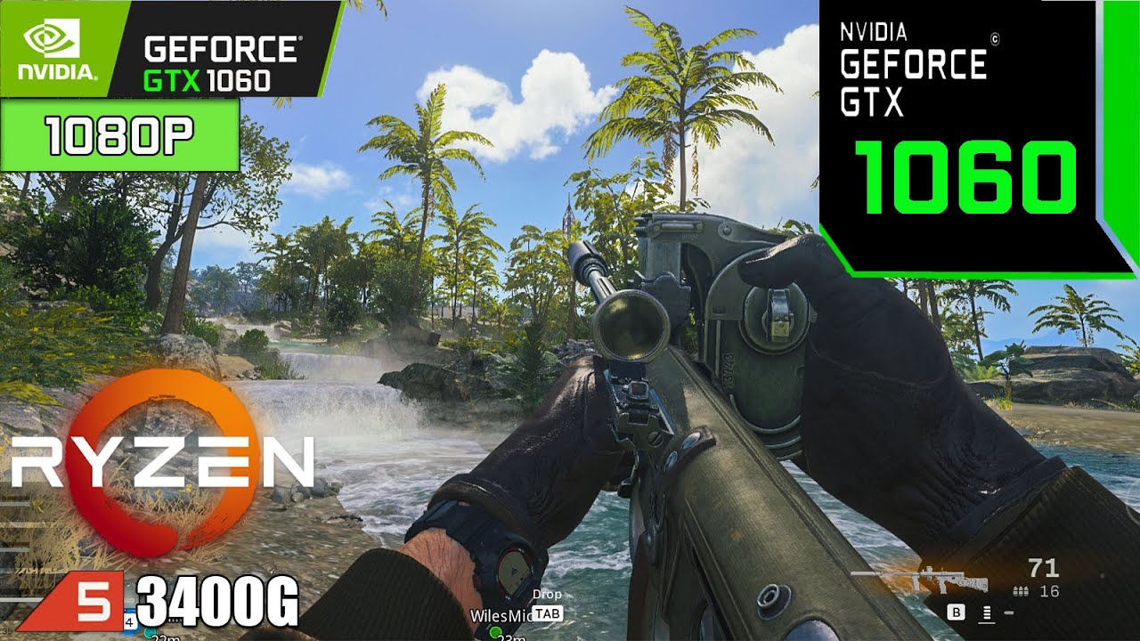 Call of Duty : Warzone | GTX 1060 6GB  | Optimal Graphics