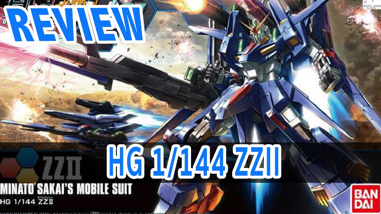 [REVIEW] HG 1/144 ZZII MINATO SAKAI'S MOBILE SUIT