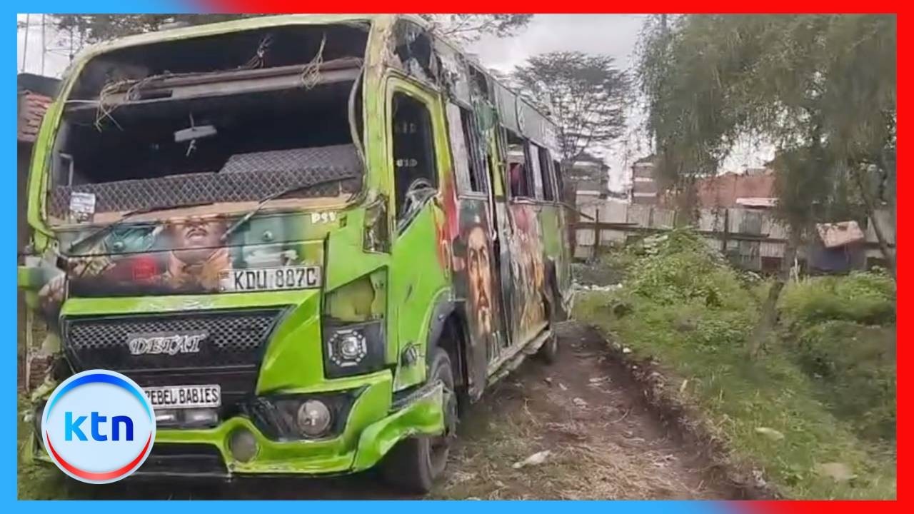 Four Dead in Nairobi Matatu (Nganya)  Crash Amid Allegations of Drunk Driving