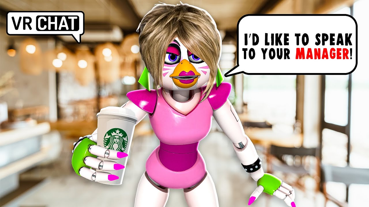 Glamrock Chica Becomes A KAREN Animatronic In VRCHAT