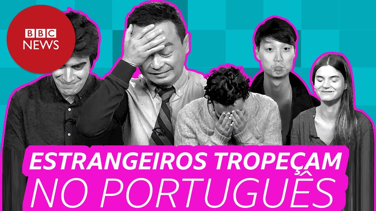 Estrangeiros tropeçam no português
