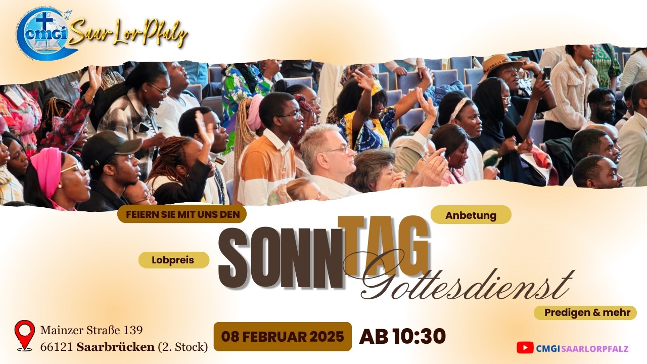 GOTTESDIENST SONNTAG: WIE MAN FRÜCHTE TRÄGT / COMMENT PORTER DU FRUIT!