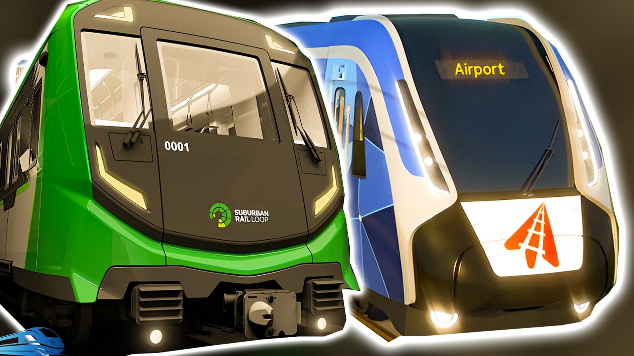 Melbourne Transit Update: Airport Rail, SRL, New Station