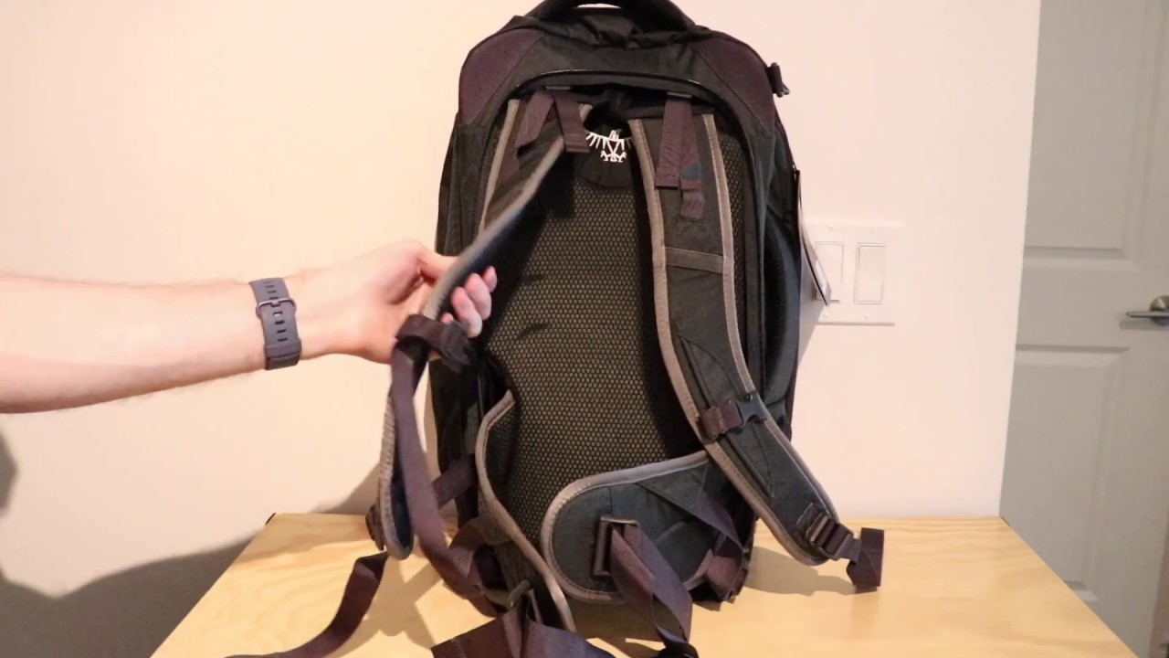 Packing & Unpacking the Straps on the New Osprey Farpoint - A How To