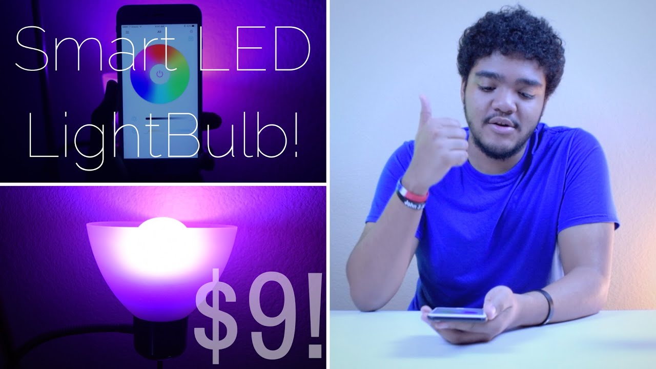 $9 LED Smart Light Bulb? (TikTeck Smart Light)