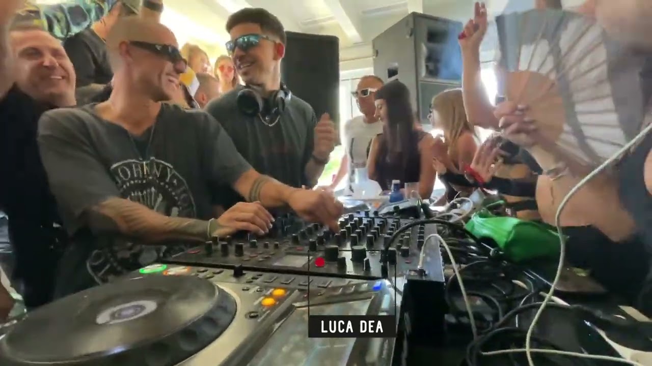 MICHAEL BIBI b2b DENNIS CRUZ @ PRIVATE AFTERPARTY VILLA CHIQUITA IBIZA 2022 by LUCA DEA