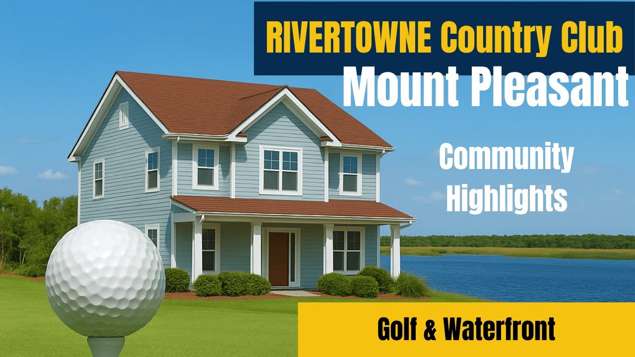 Why RiverTowne Is Mount Pleasant&rsquo;s BEST KEPT SECRET | Golf + Waterfront Community Tour 🌊⛳