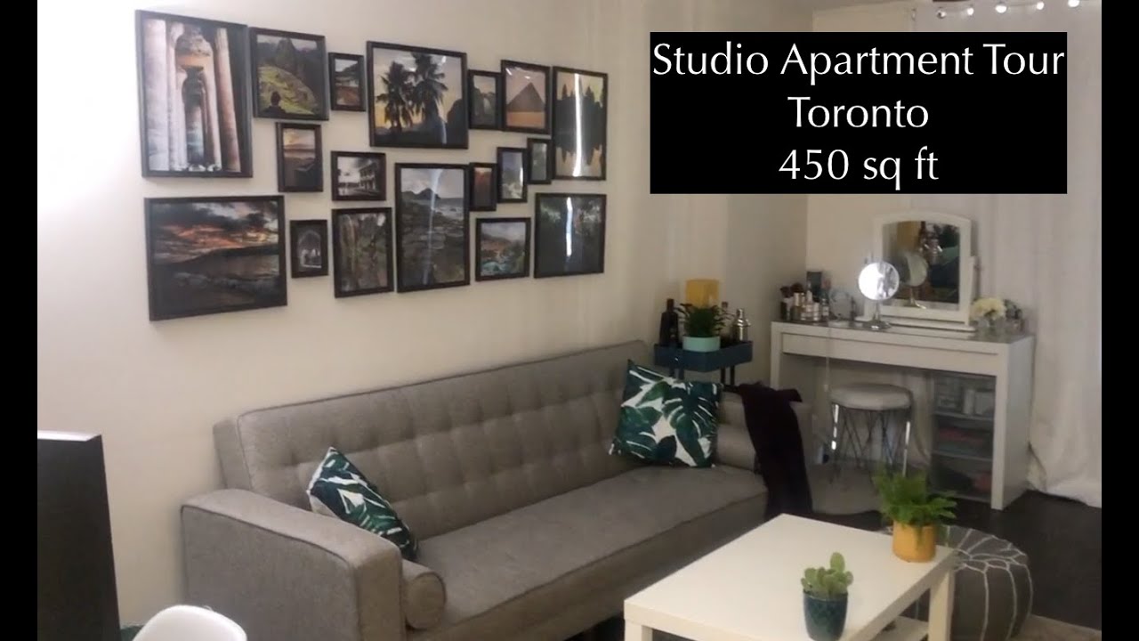 STUDIO APARTMENT TOUR - Toronto