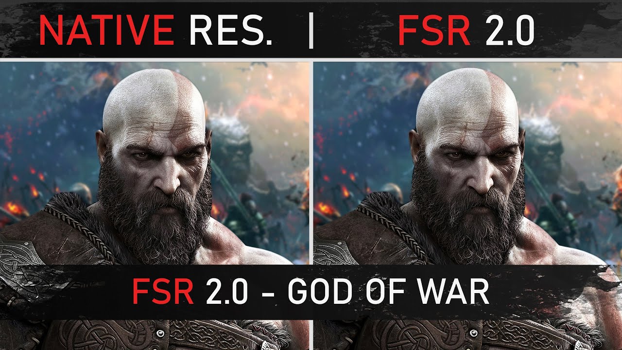 God of War - FSR 2.0 vs Native | Image Quality and Performance Tested