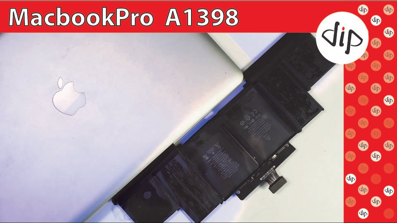 Como Cambiar la Batería de una MacBook Pro a1398