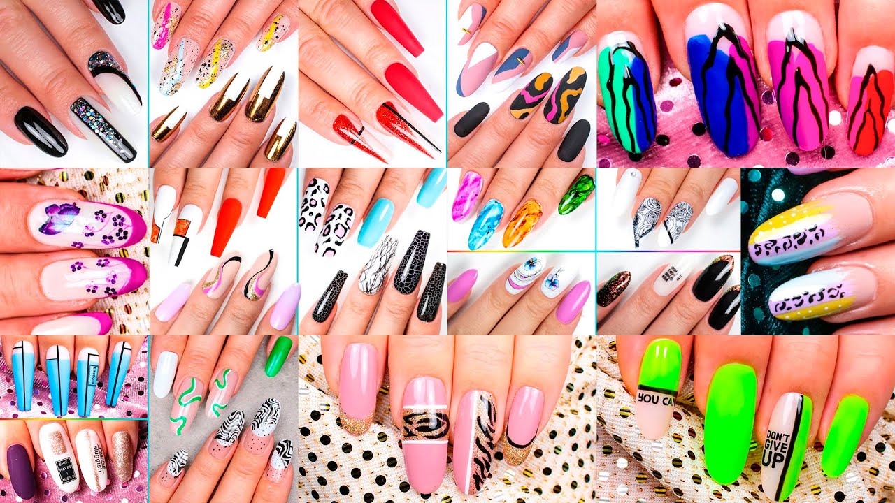 Nail Design 2023 - 2024❤️💅 Nail Art Tutorial | WINTER Nail ART design | Simple Nail Art Ideas  #20
