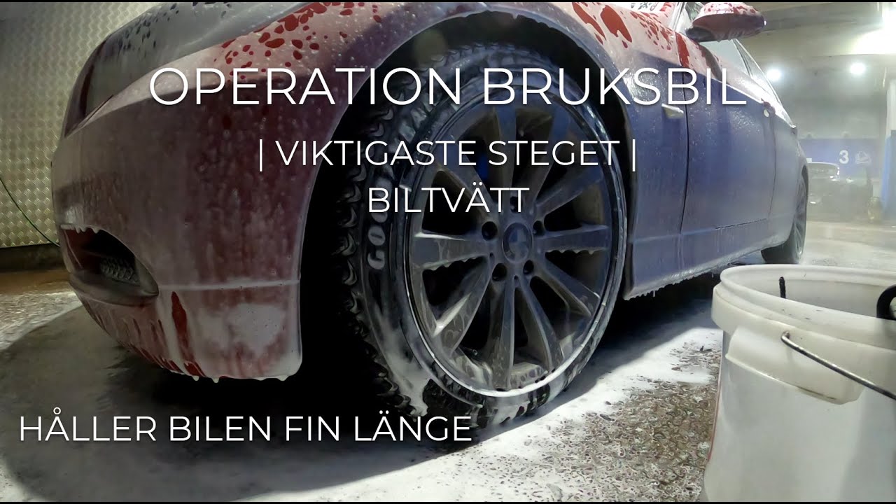 Operation bruksbil | Underhållstvätt | Viktigaste steget där flesta misslyckas