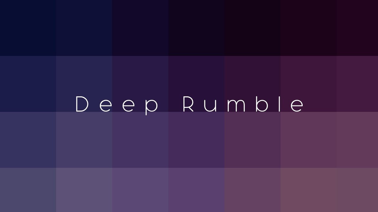White Noise Deep Rumble