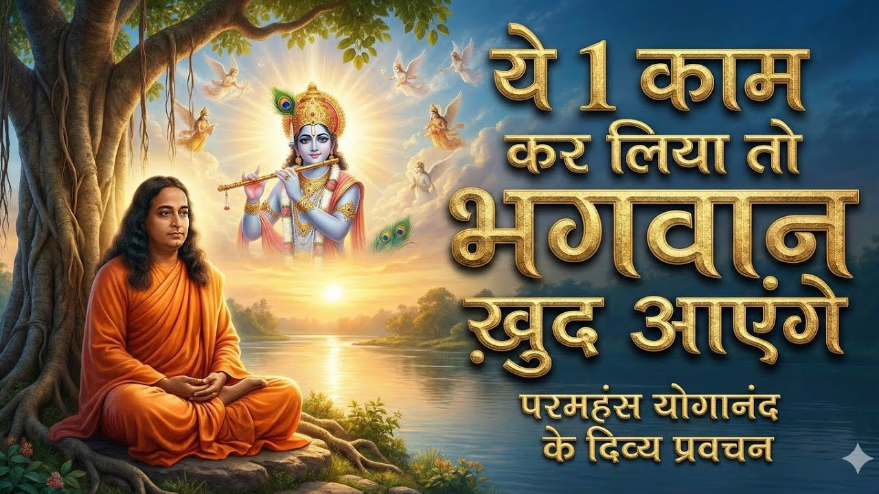 ✨ये 1 काम कर लिया तो भगवान ख़ुद आएंगे🙏 Spiritual Satya, Inner Peace, Paramhansa Yogananda