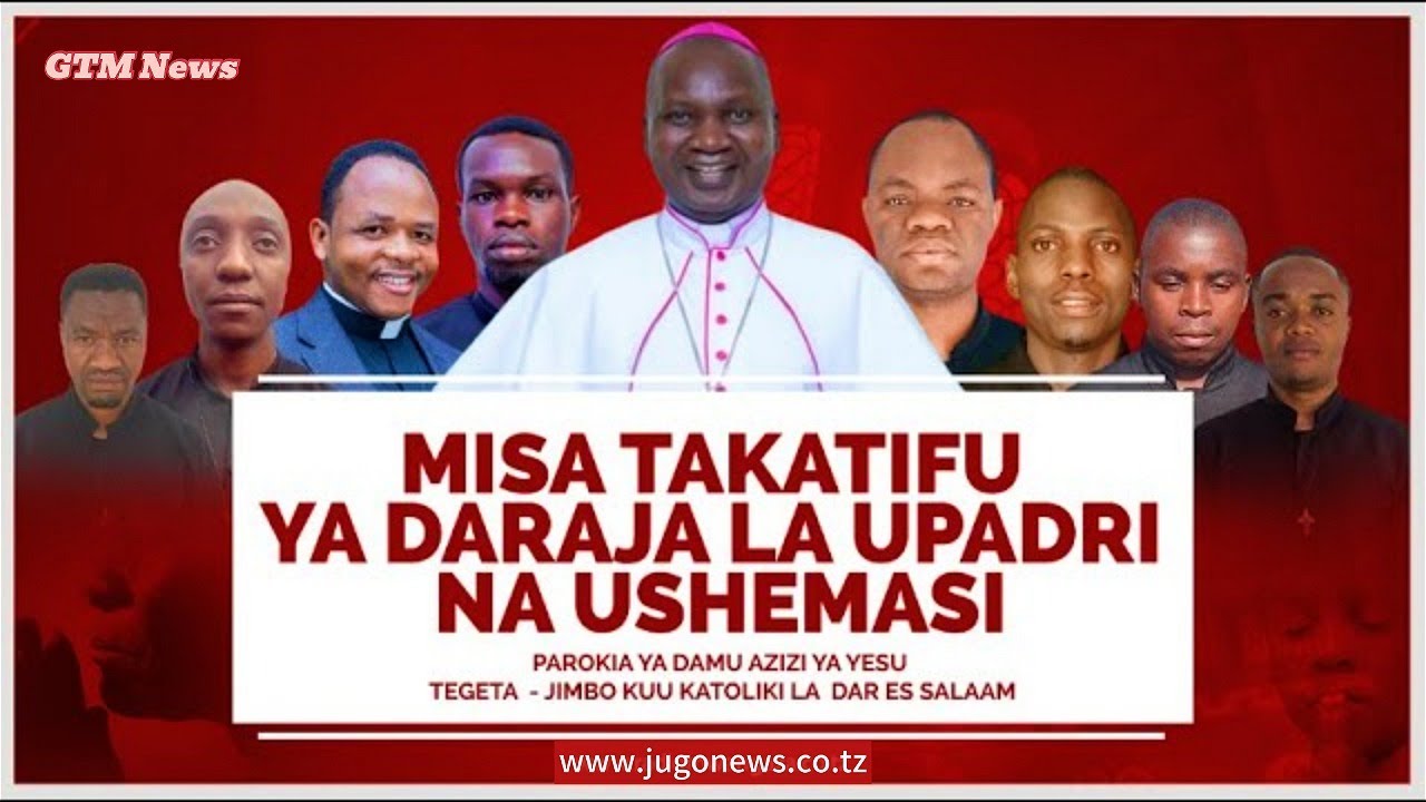 Misa ya Daraja Takatifu ya Ushemasi na Upadre Wamisionari wa Damu Azizi ya Yesu, Tegeta - DSM