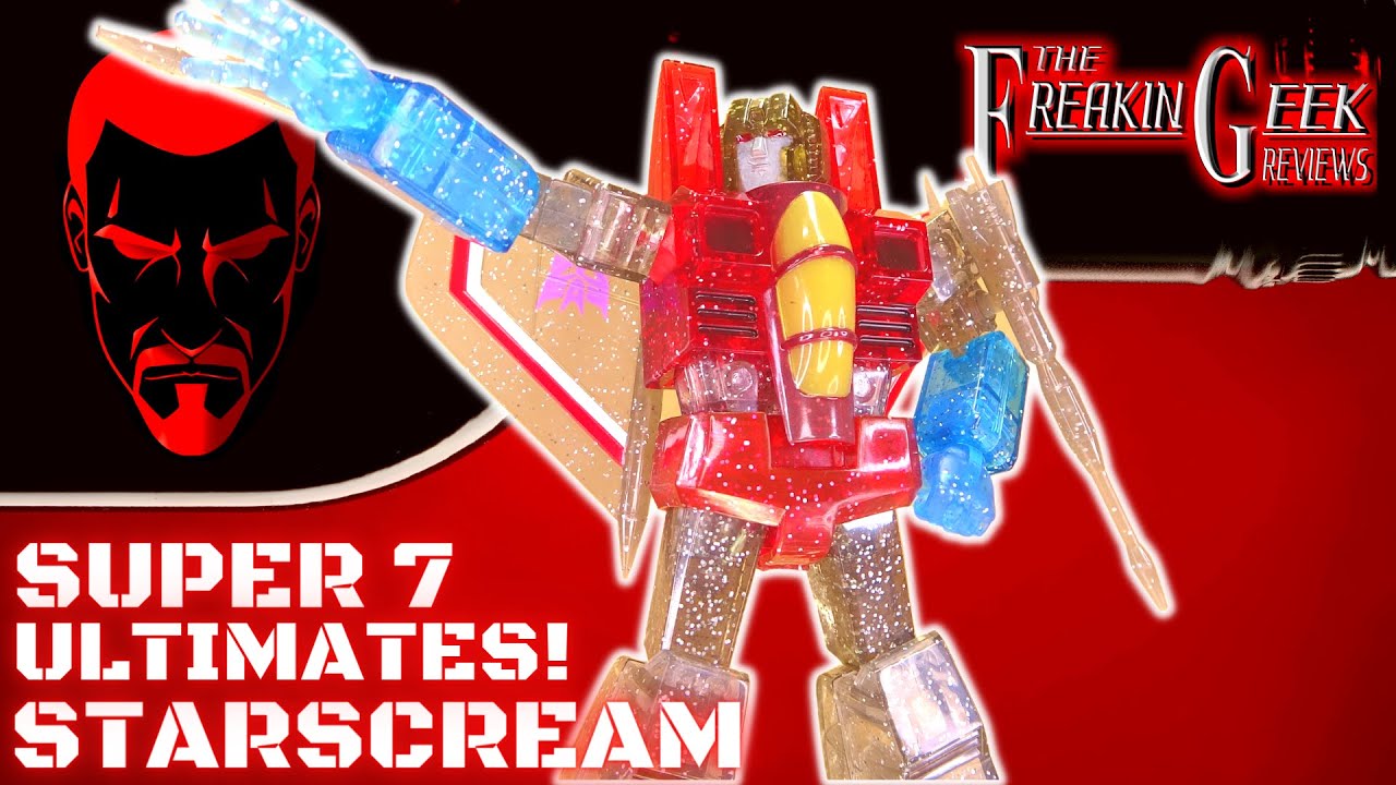 Super 7 Ultimates STARSCREAM: EmGo's Transformers Reviews N' Stuff