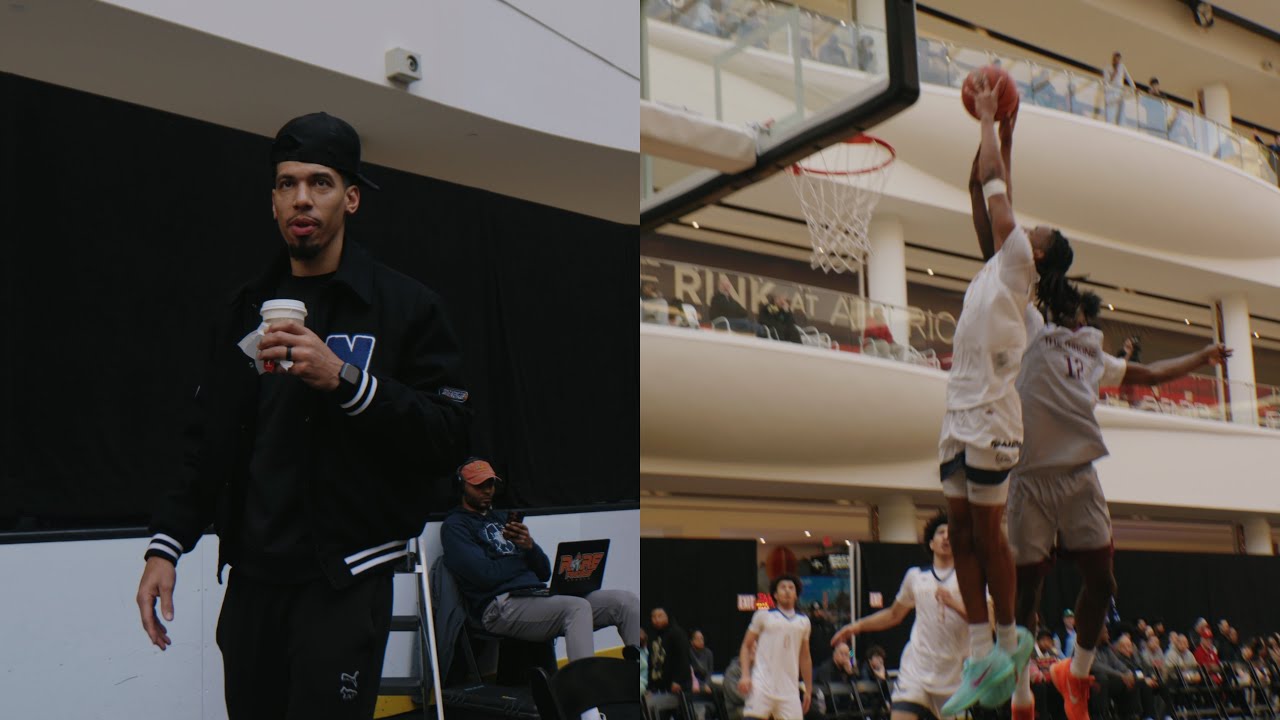 NBA Champion Danny Green pulled up to “The Throne” and watched FL and TX faced off !!!