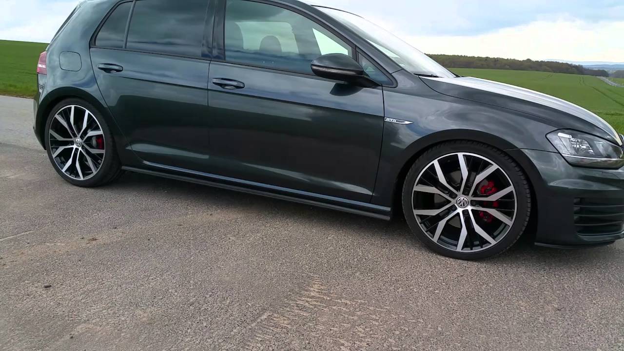 Golf 7 GTD mit H&R Tieferlegungsfedern