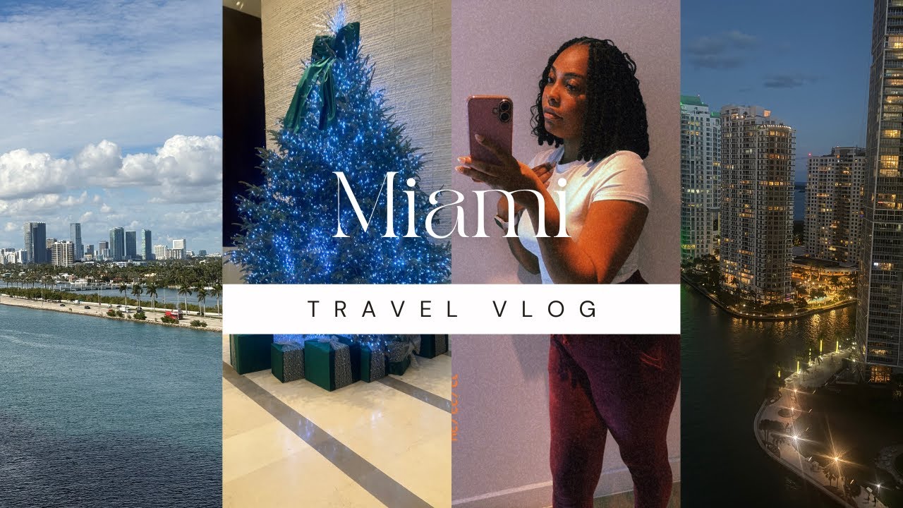 Miami Travel Vlog: Exploring Bayside Marketplace & Kimpton Epic Hotel Room Tour!