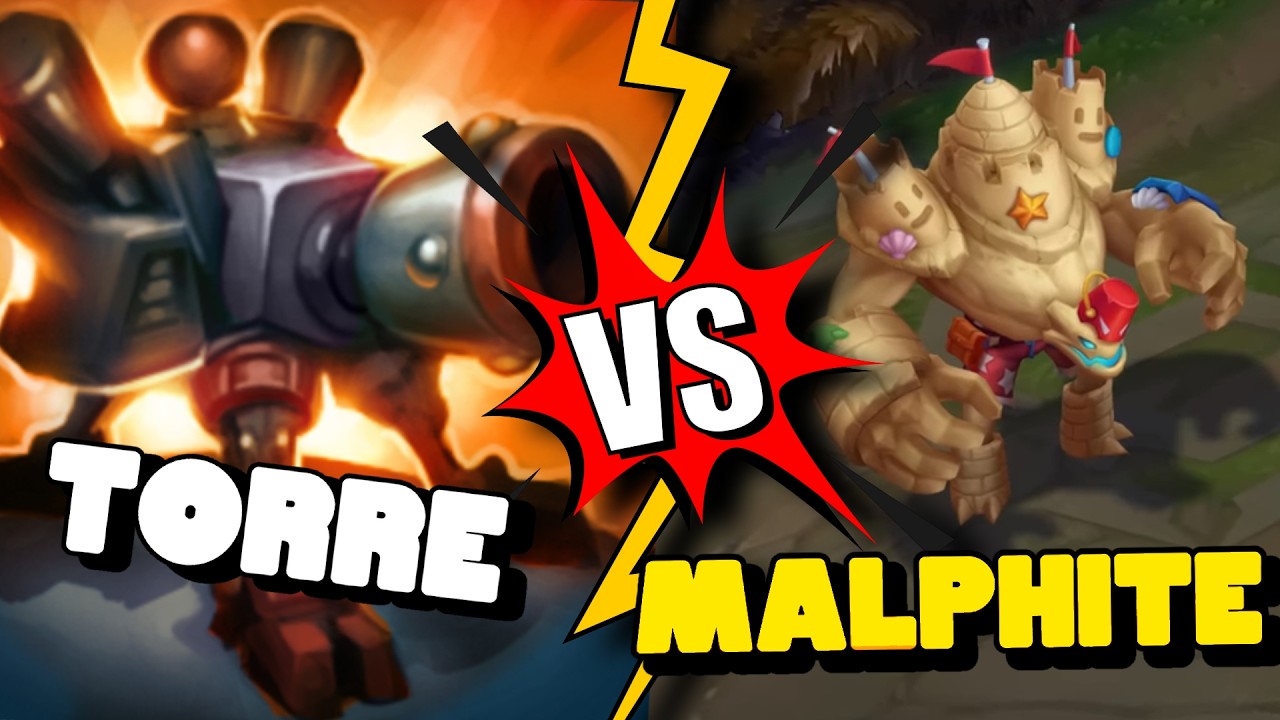 Quien GANA???   Malphite vs Torre de Heimerdinger