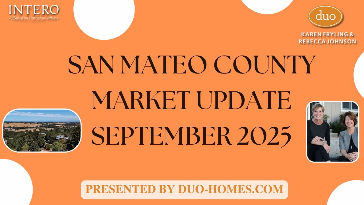 San Mateo County Real Estate Market Data for September 2025 • The Duo 