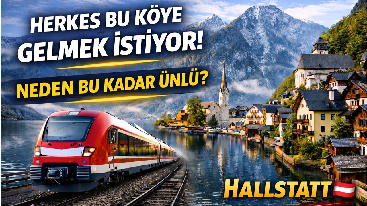 Masal Değil Gerçek! Dünyanın En Güzel Köyünde Bir Gün | Hallstatt 🇦🇹