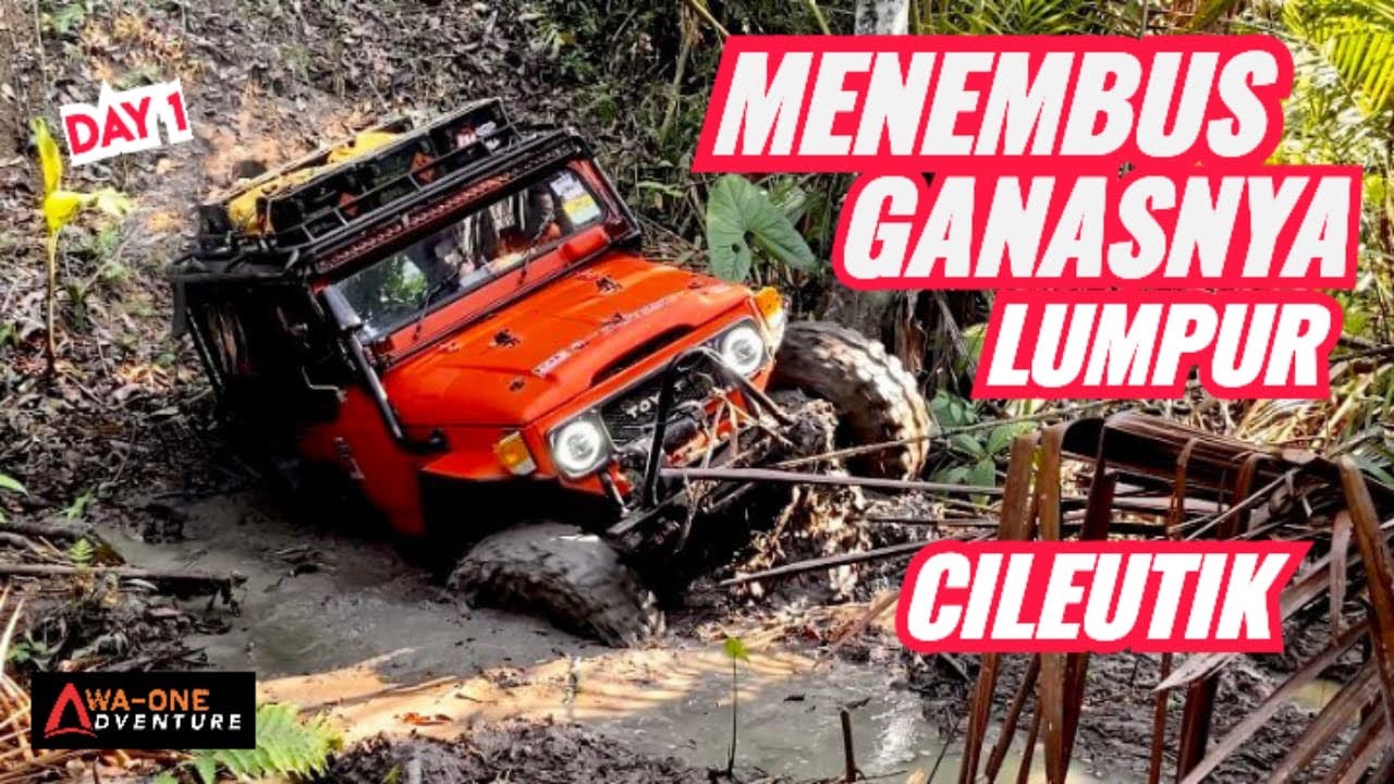 Ganasnya‼️Trek Offroad Lumpur Bukit Cileutik Banten | Wa-One Adventure #offroad#4x4#4x4offroad
