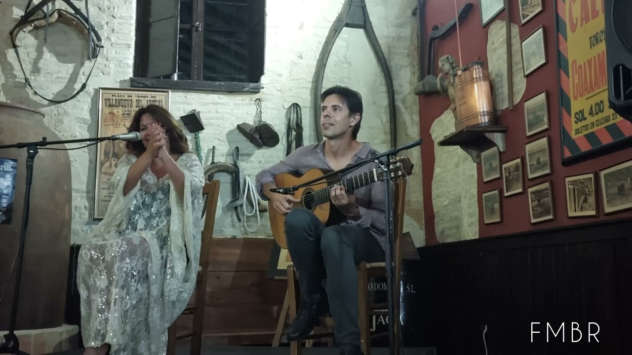 Guajiras - Virginia Gamez y Pedro Barragan. Peña flamenca la Solera.