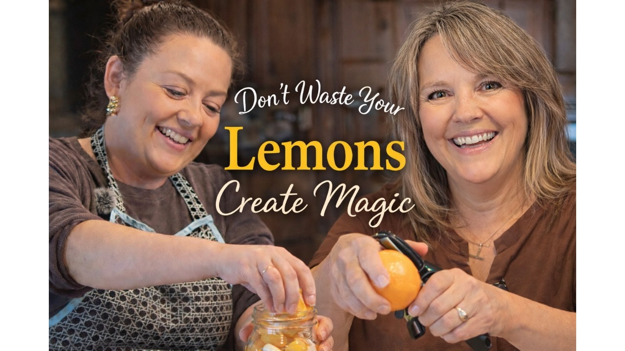 Harvesting & Processing Our Meyer Lemons  Natural Living at Lucky H Ranch