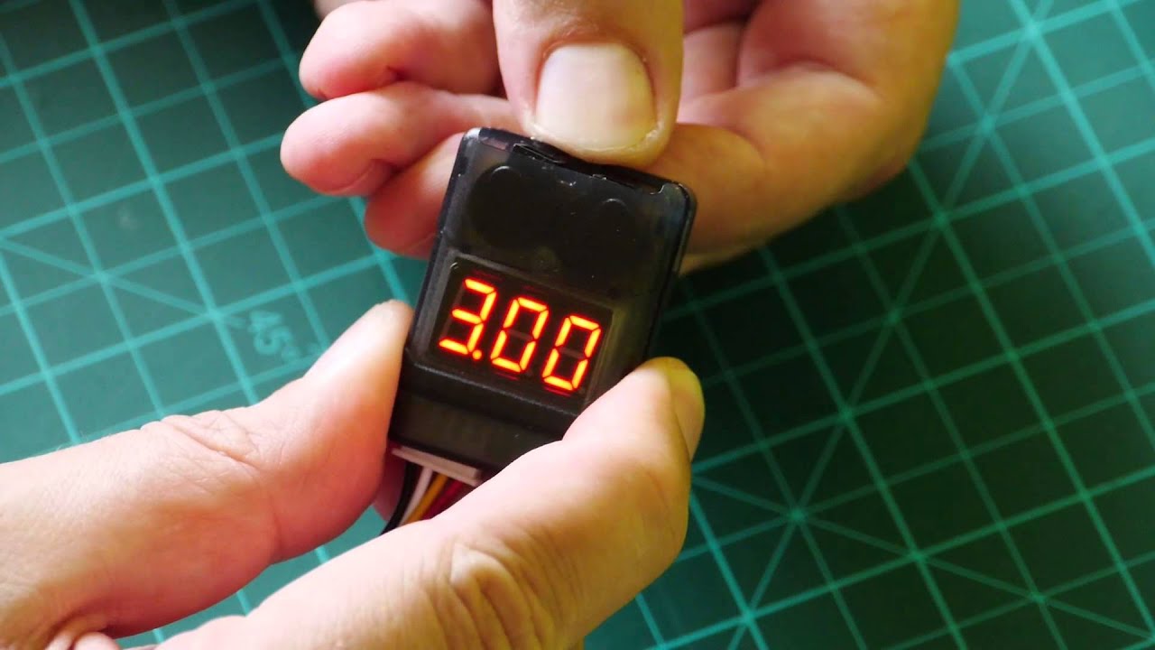 Hobbyking LiPol CHECKER pro 2 - 8 článků s nastavitelným alarmem