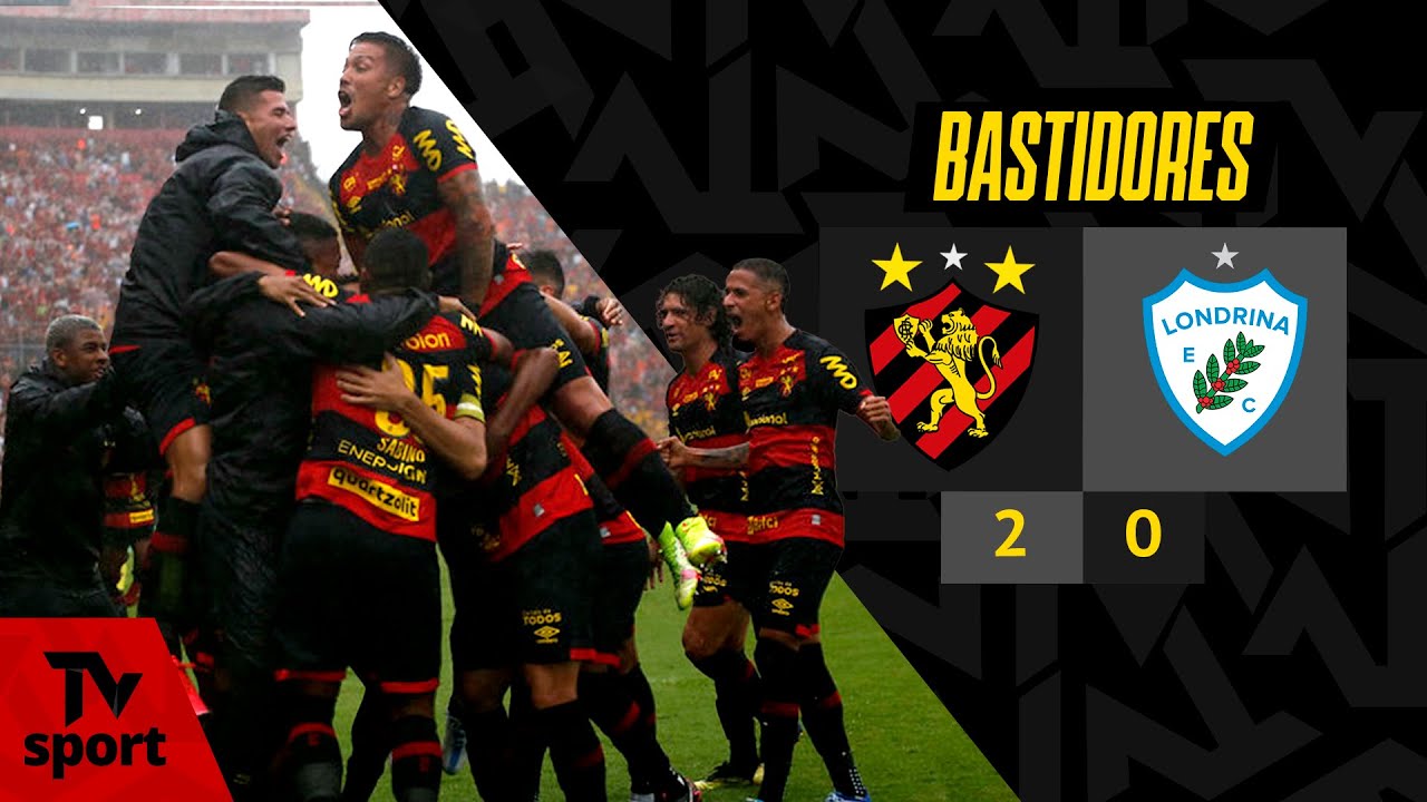BASTIDORES de Sport 2x0 Londrina