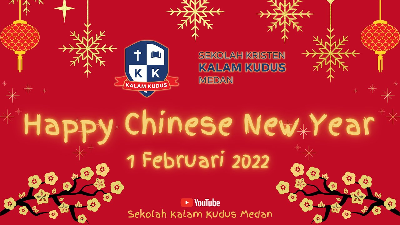 Perayaan Imlek Sekolah Kalam Kudus Medan