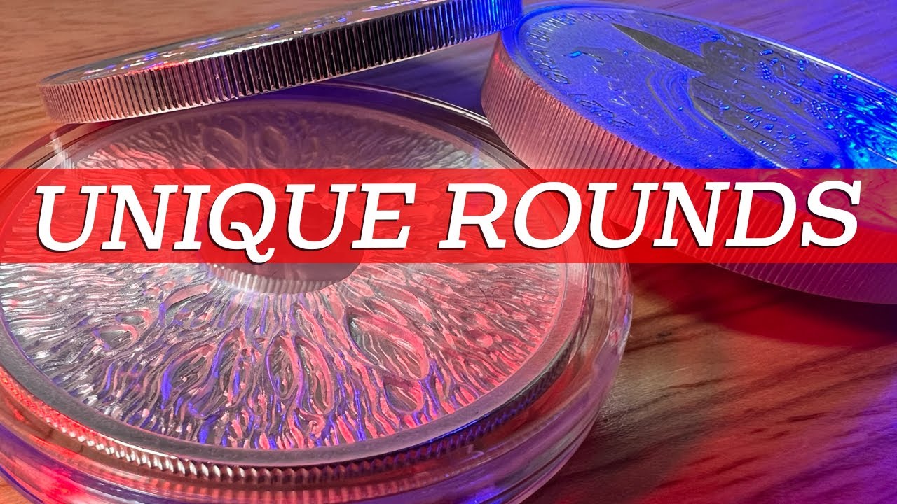Let's unpack some rare silver rounds. #silver #bullion