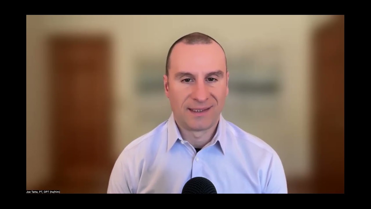 Webinar: Mindfulness-based Pain Relief with Joe Tatta, PT, DPT