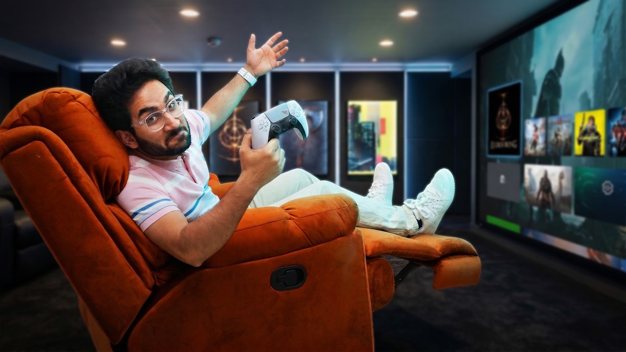 I Turned My Room Into a Gaming Theatre 🔥