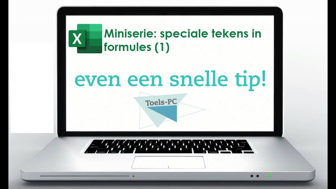 Snelle Korte Tip: speciale tekens in formules * ? ^ [ ] { } @ #  (deel 1)