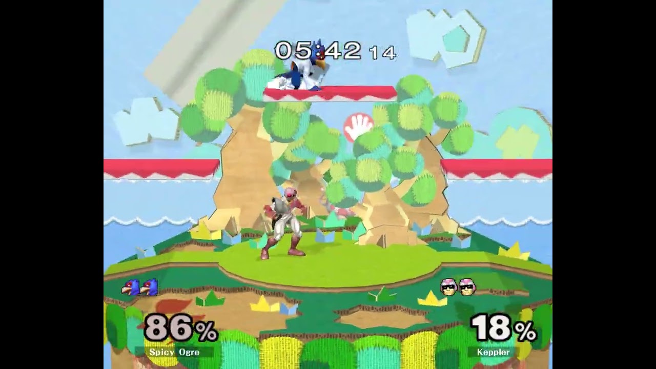 [ass] 177 - Melee Singles WR2 — Keppler ⟮Falcon⟯ vs Spicy Ogre ⟮Falco⟯