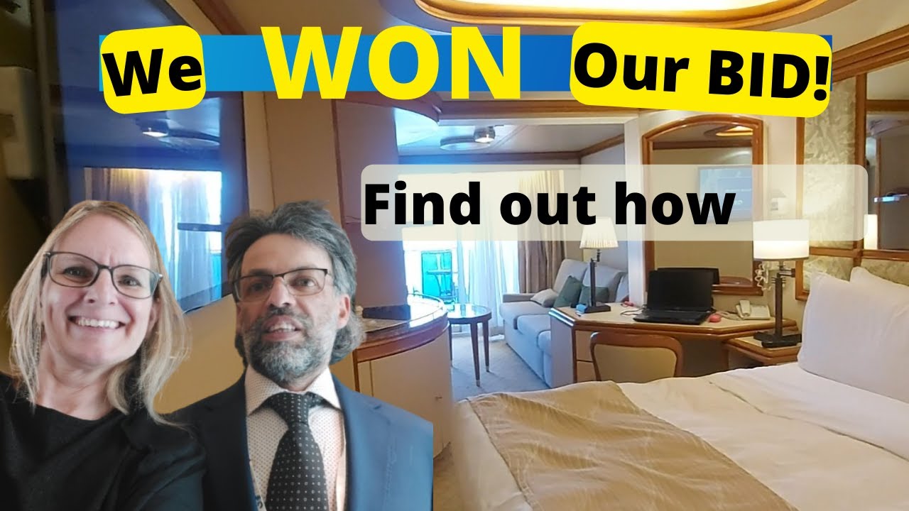 Princess Cruises Cabin Upgrade. We BID and WON!