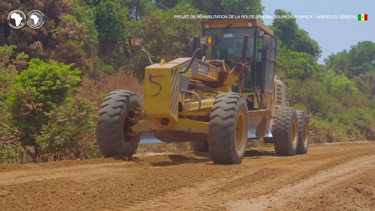Sénégal : Infrastructures routières, Réhabilitation de la route Sénoba-Ziguinchor-Mpack (RN4)