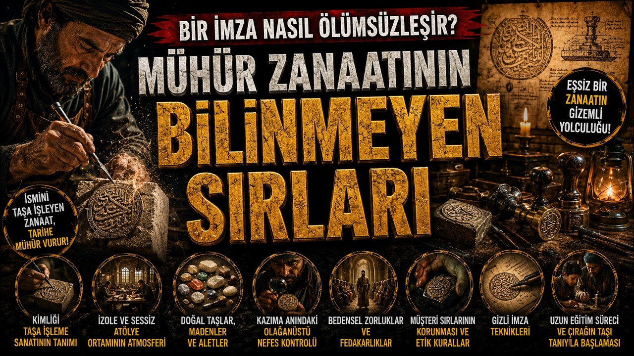 Bir İmza Nasıl Ölümsüzleşir? Mühür Zanaatının Bilinmeyen Sırları
