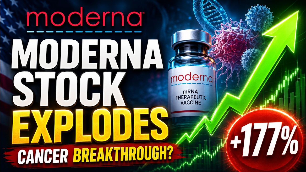 Акции Moderna ВЗЛЕТЕЛИ на 177% после успеха вакцины от рака | Что только что произошло?