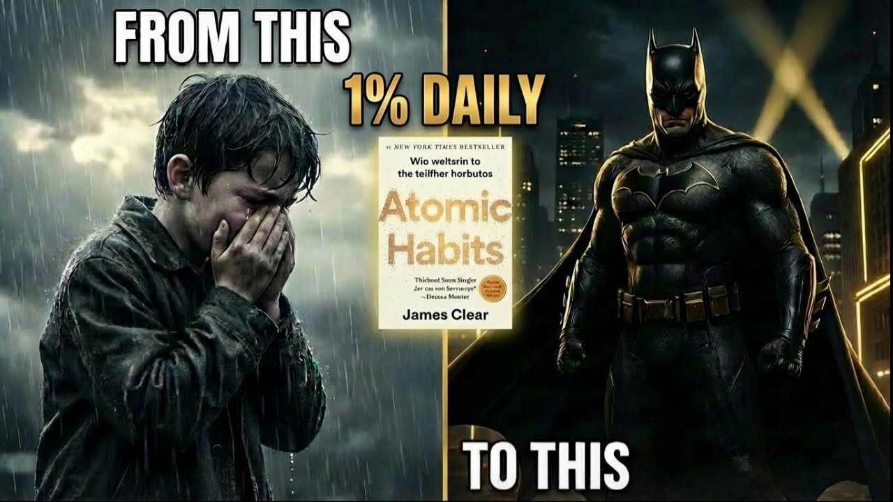 Batman's 1% Rule: How Atomic Habits Built The Dark Knight