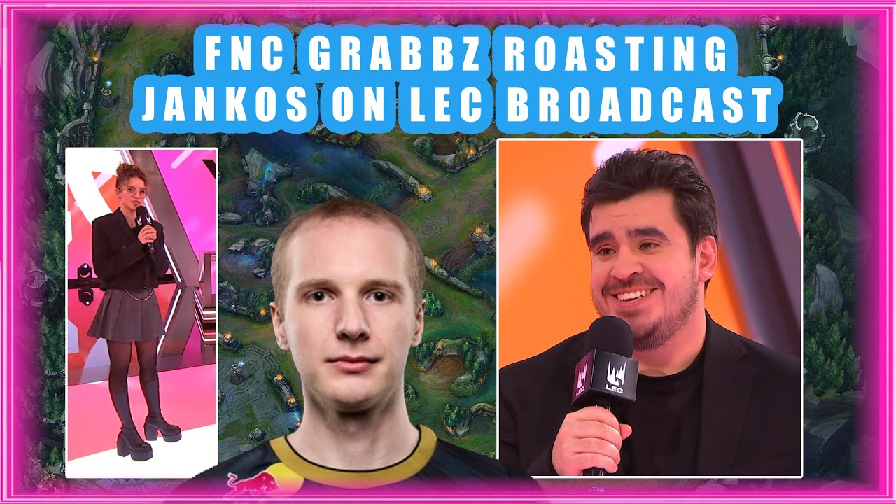 FNC Grabbz ROASTING JANKOS on LEC Broadcast 👀