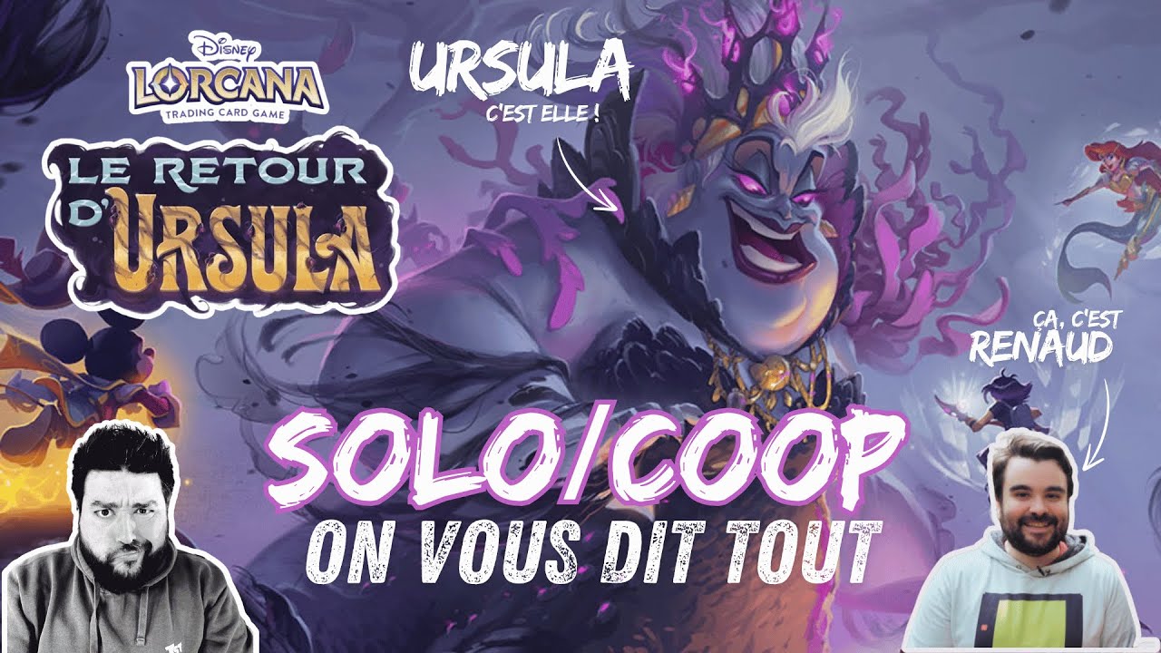 LORCANA : Le Retour d'Ursula : On vous dit tout sur ce mode Solo/Coop