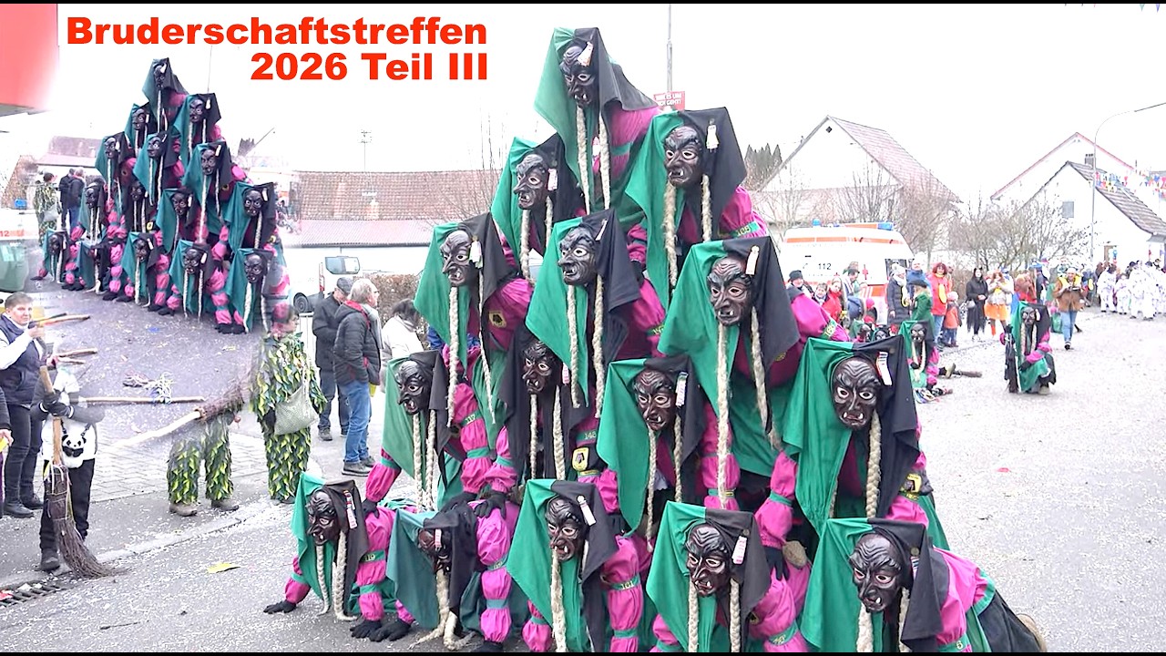 🔥 III Teil  gesamter  Umzug 2026 | Bruderschaftstreffen Hohentengen – pure GÖGE-Pow 🔥