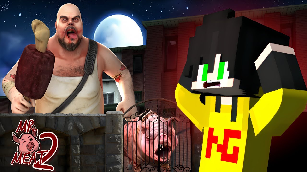 BEATING MR. MEAT 2 IN HARD MODE ! NOOB TO PRO 😂🤣