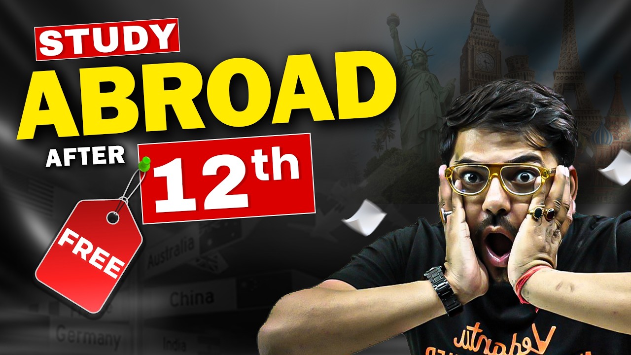 How to Study Abroad After 12th? | Best Country to Study Abroad Complete Details | Harsh sir