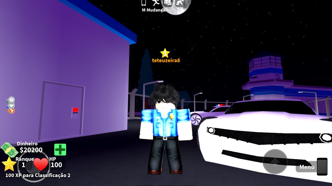  Roblox joguei o jogo de policial super-herói e ladrão