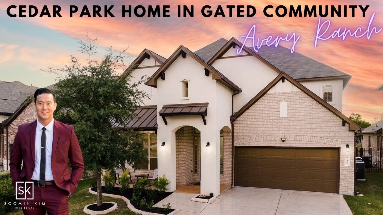 Cedar Park Home in Gated Community | Avery Ranch | 3,329 SF | 4 Bed | 4 Bath | For Sale