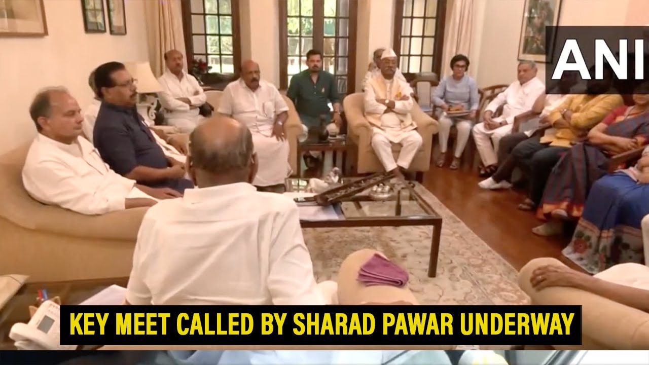 Watch: NCP National Executive meeting called by Sharad Pawar underway in Delhi